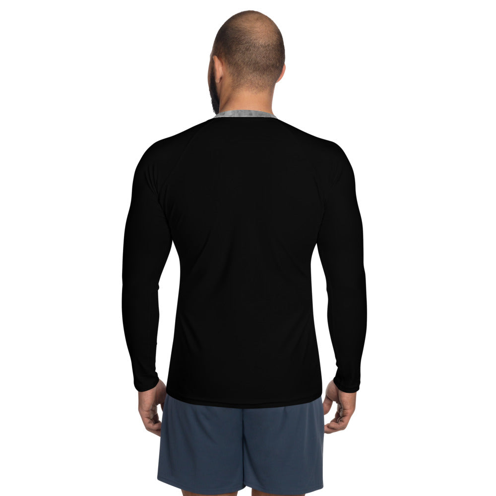 Men's Rash Guard "Outlaw" Original Art bt Tara Sinclair / Stara Art