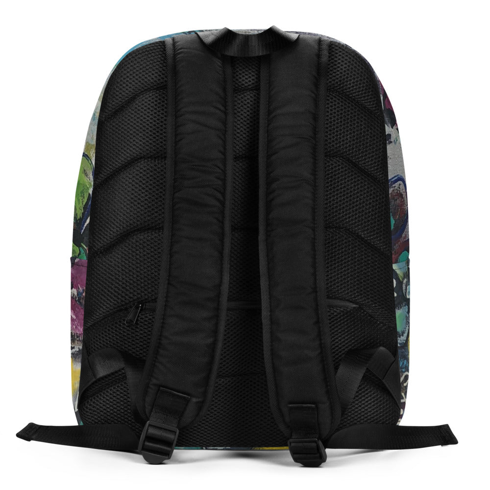 Minimalist Backpack "Ideas in Bloom"