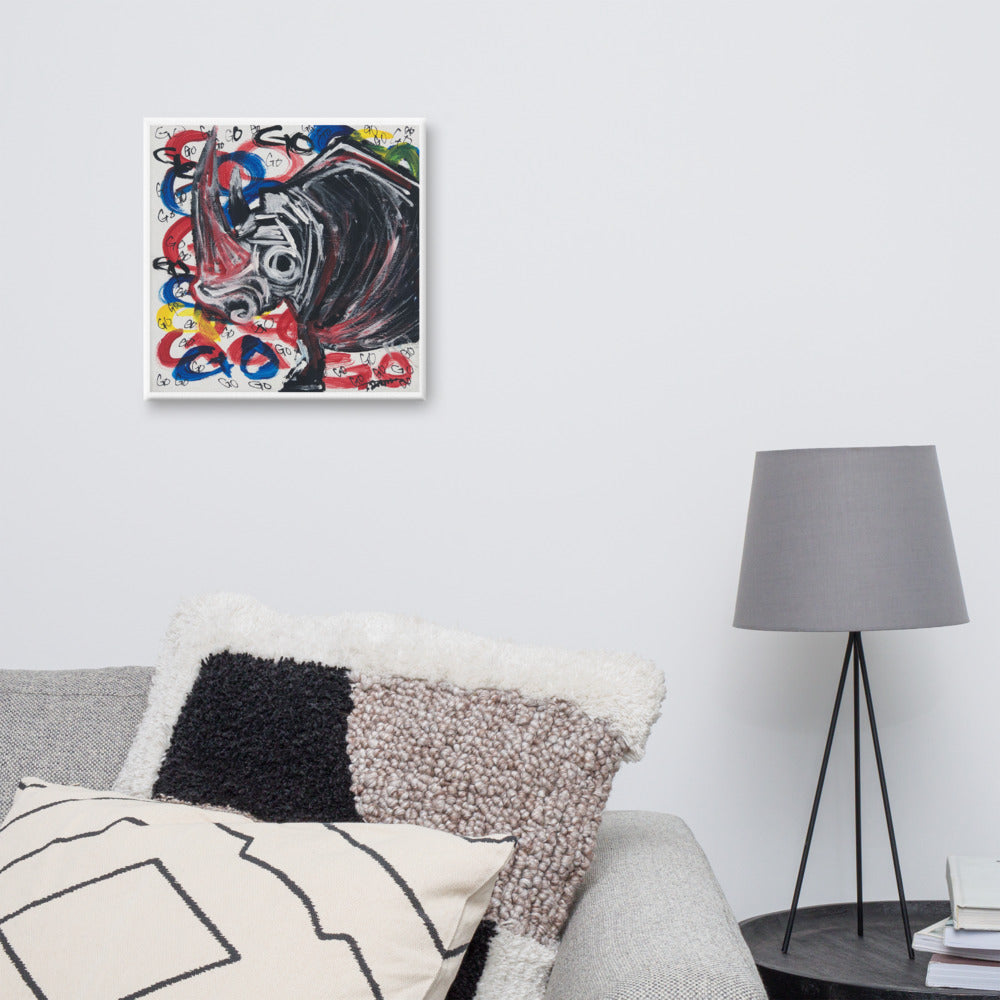 Canvas Rhino Go SplashG