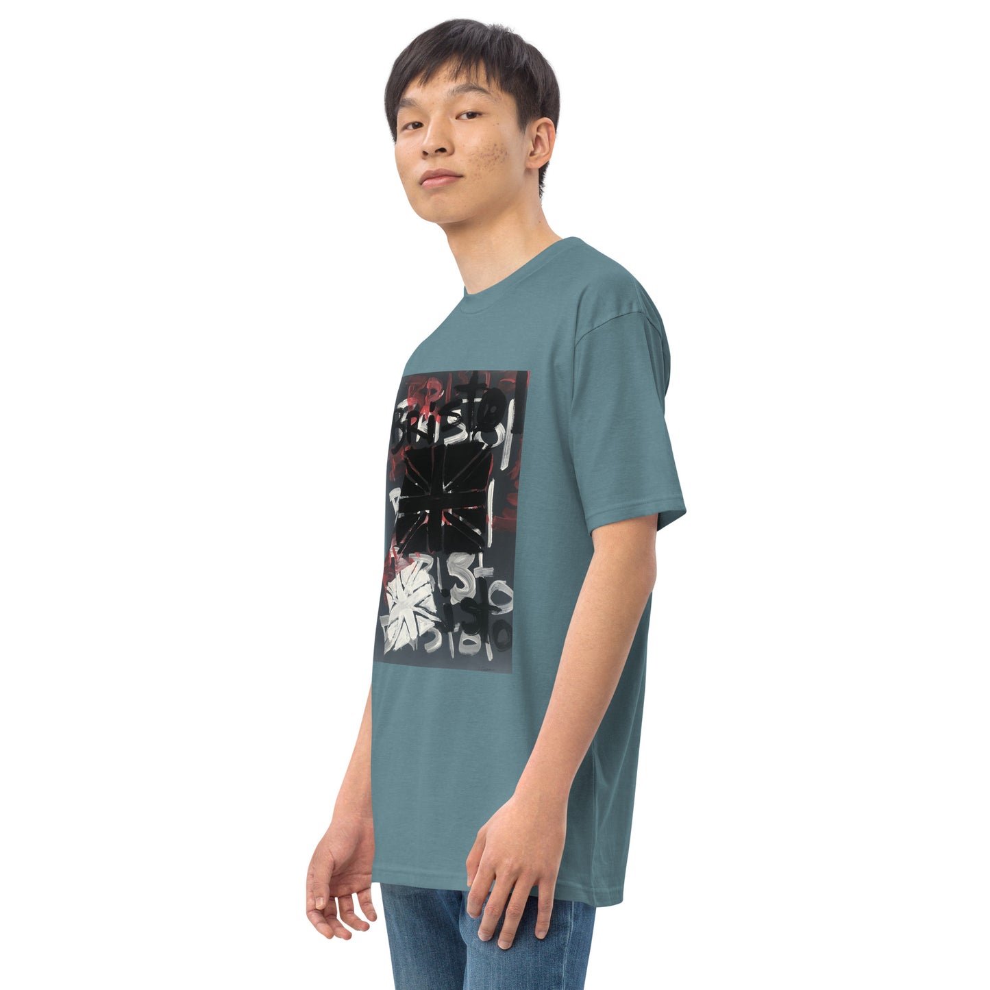 Men’s premium heavyweight tee/ "Ode to Bristol"