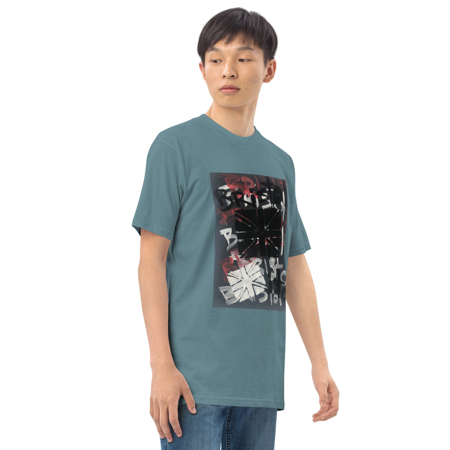 Men’s premium heavyweight tee/ "Ode to Bristol"