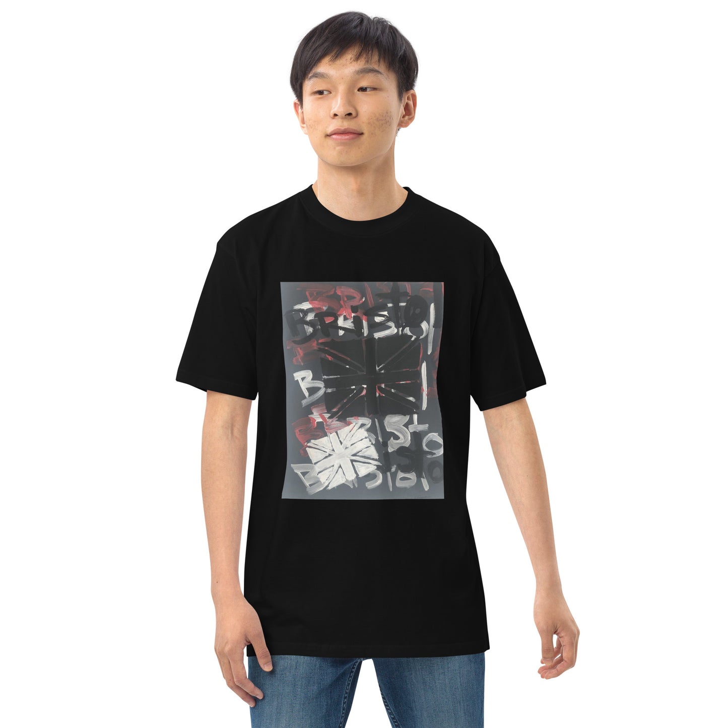 Men’s premium heavyweight tee/ "Ode to Bristol"