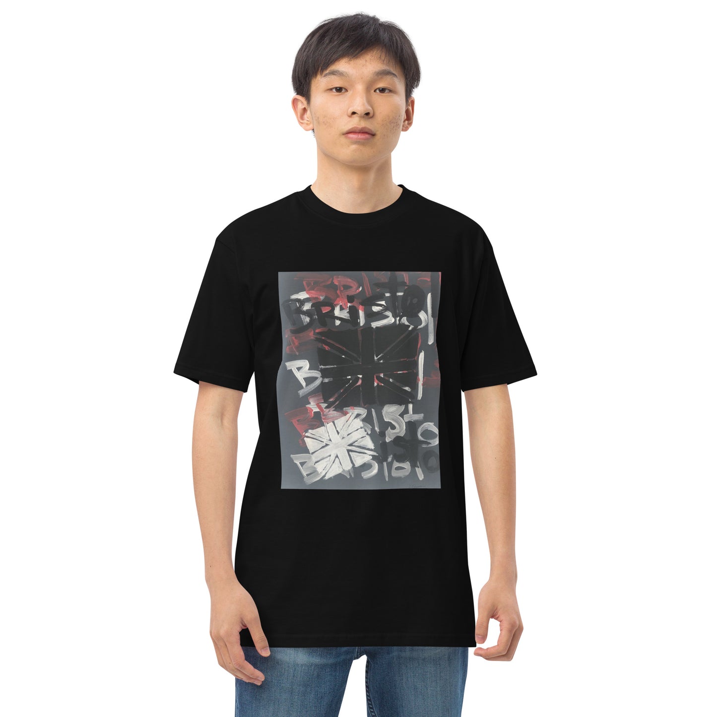 Men’s premium heavyweight tee/ "Ode to Bristol"