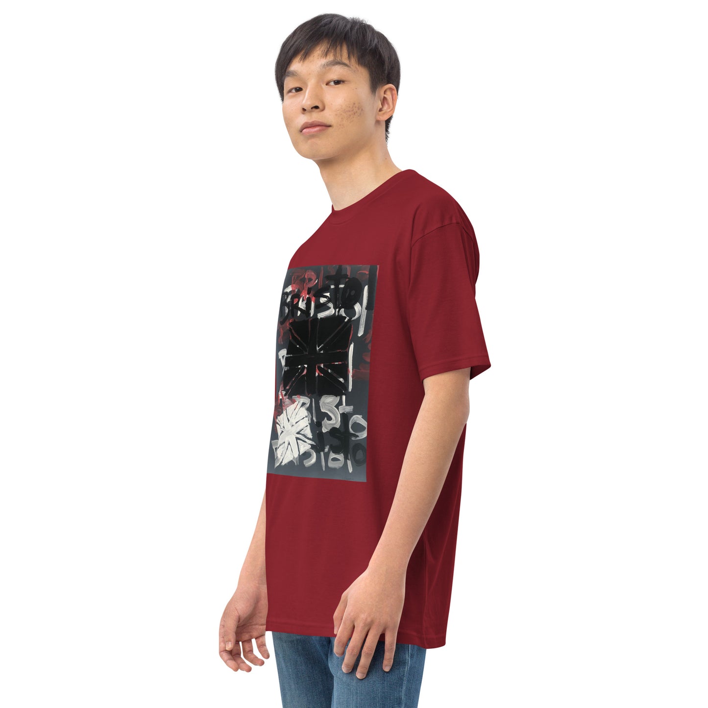 Men’s premium heavyweight tee/ "Ode to Bristol"