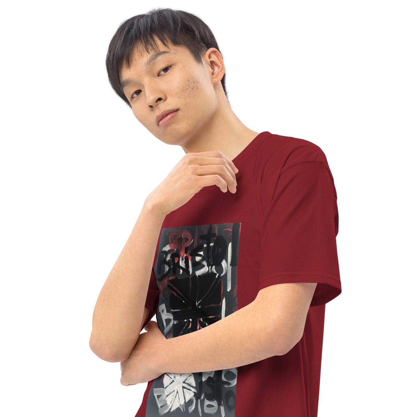 Men’s premium heavyweight tee/ "Ode to Bristol"