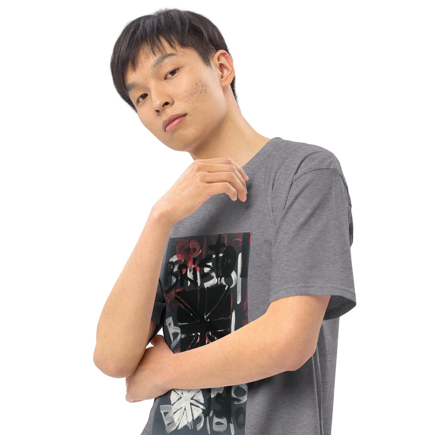 Men’s premium heavyweight tee/ "Ode to Bristol"