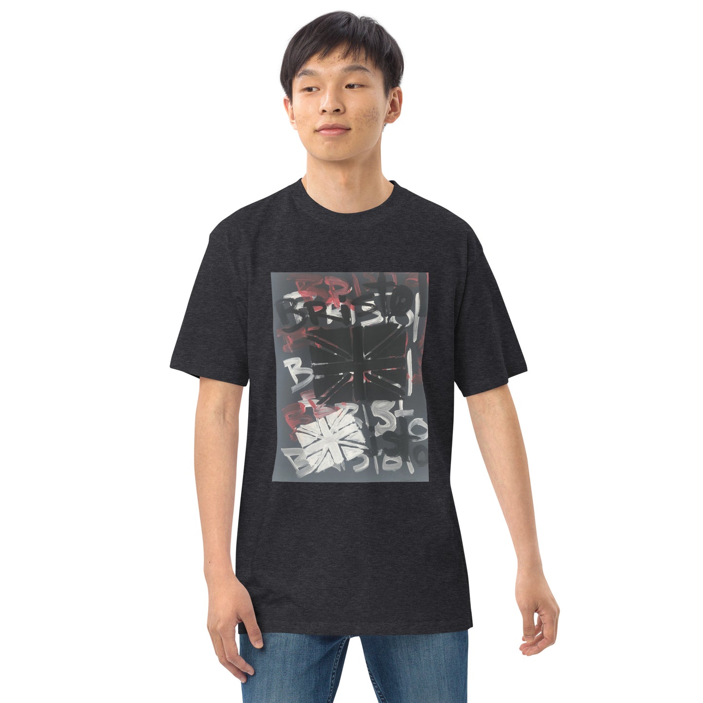 Men’s premium heavyweight tee/ "Ode to Bristol"