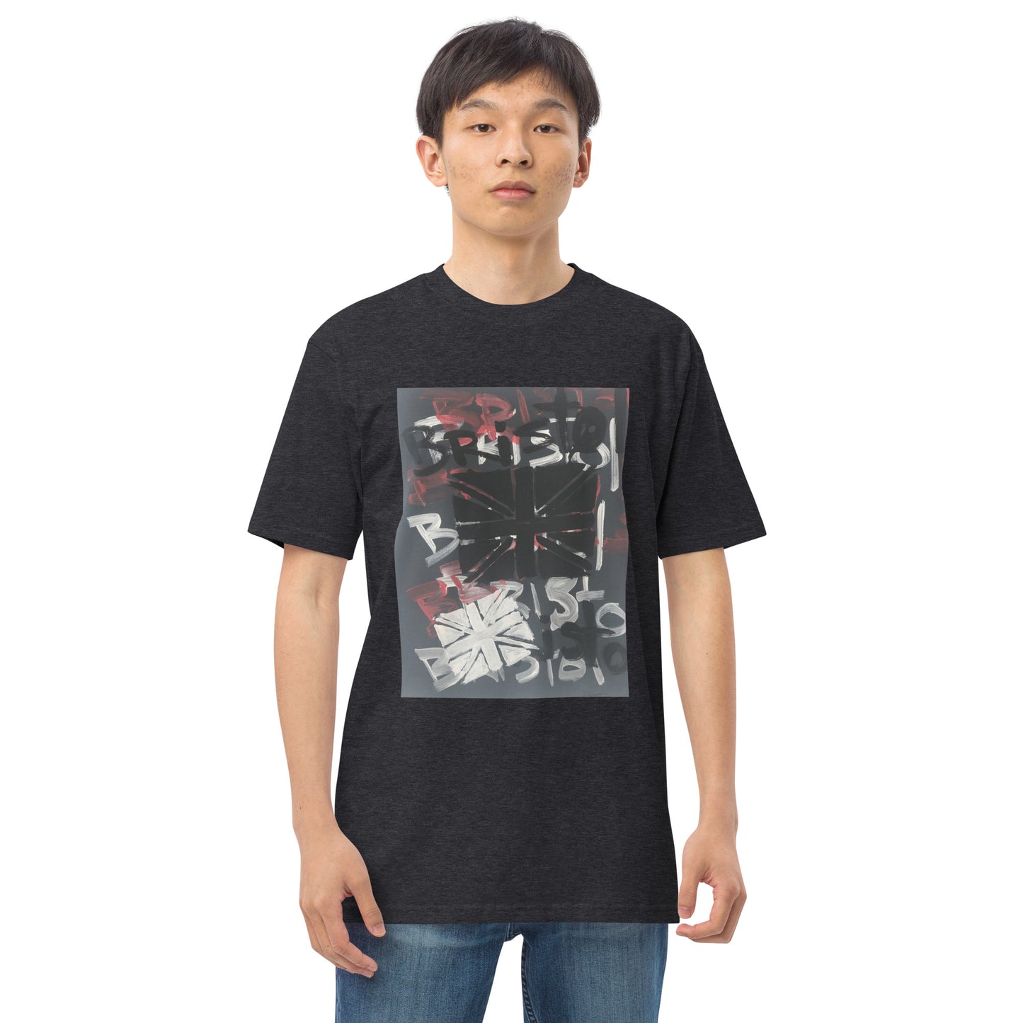 Men’s premium heavyweight tee/ "Ode to Bristol"