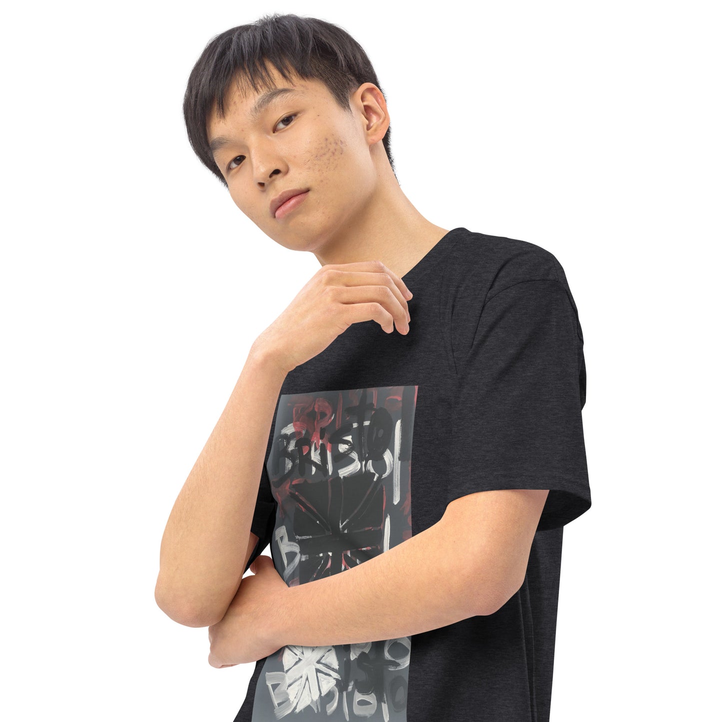 Men’s premium heavyweight tee/ "Ode to Bristol"
