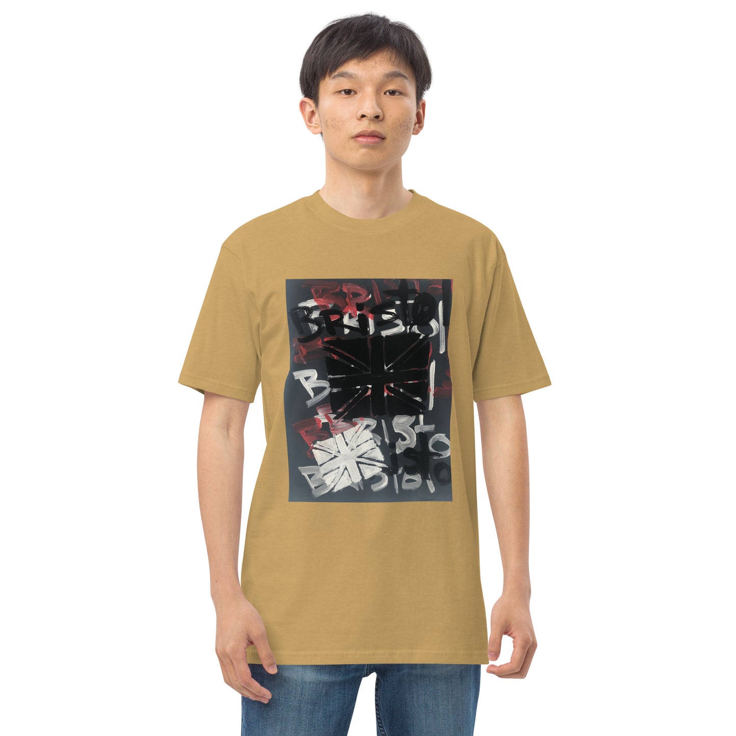 Men’s premium heavyweight tee/ "Ode to Bristol"