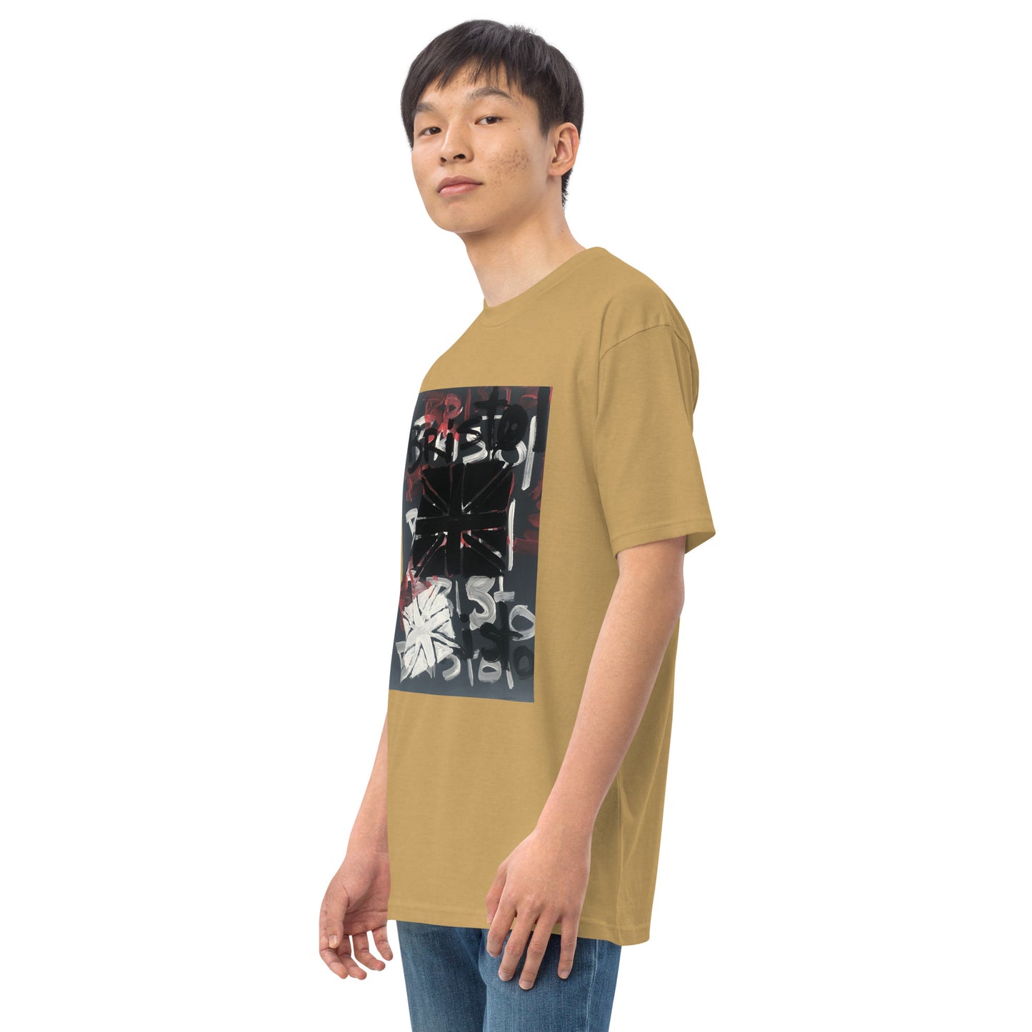 Men’s premium heavyweight tee/ "Ode to Bristol"