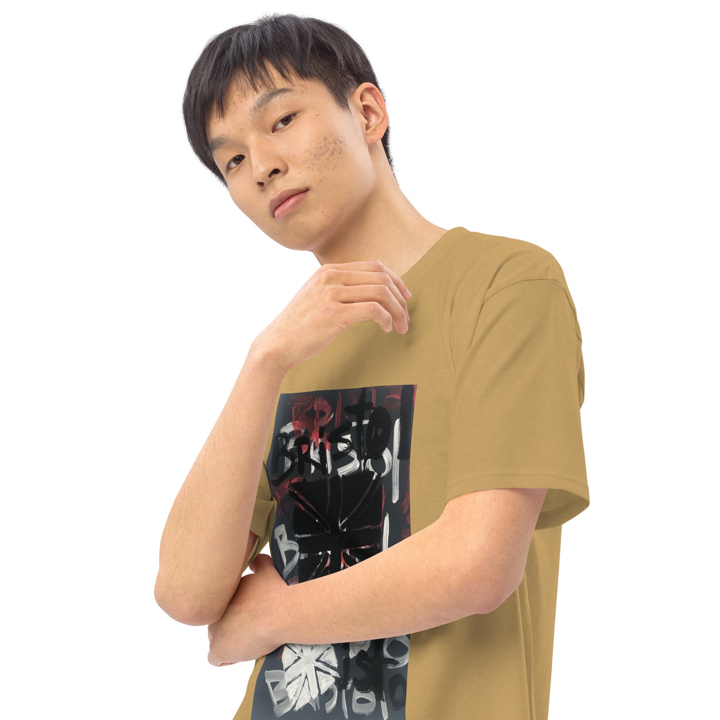 Men’s premium heavyweight tee/ "Ode to Bristol"