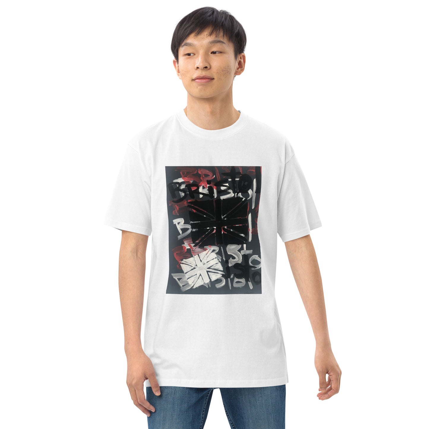 Men’s premium heavyweight tee/ "Ode to Bristol"