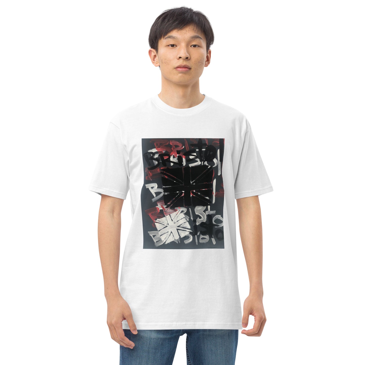 Men’s premium heavyweight tee/ "Ode to Bristol"
