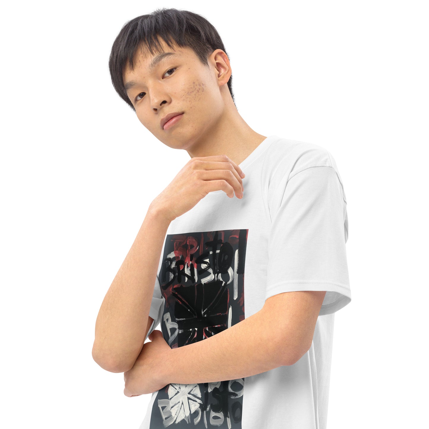 Men’s premium heavyweight tee/ "Ode to Bristol"