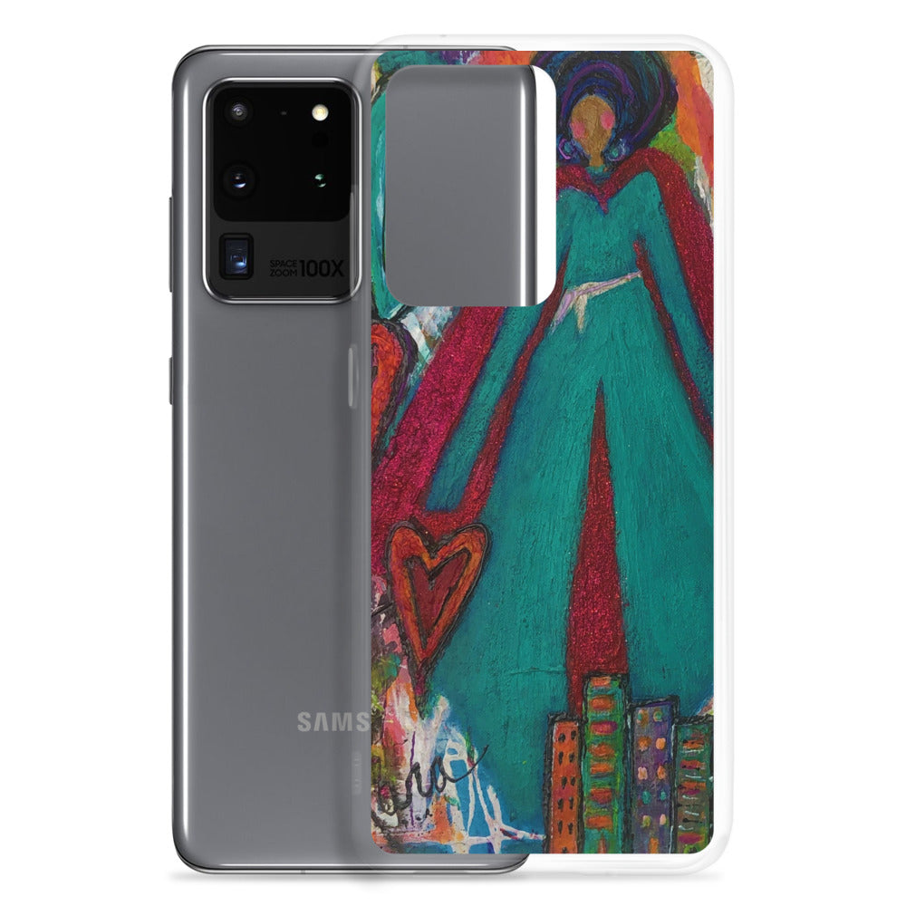 Samsung Case " New York City Girl"