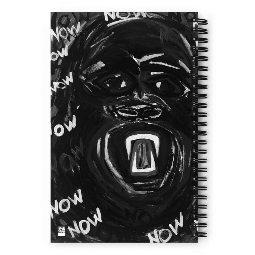 Spiral notebook "Now or Never"