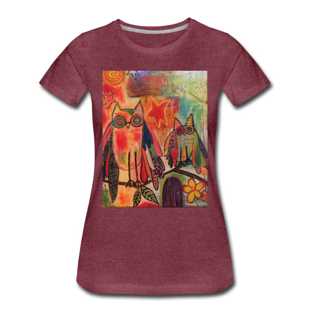 Women’s Premium T-Shirt - heather burgundy
