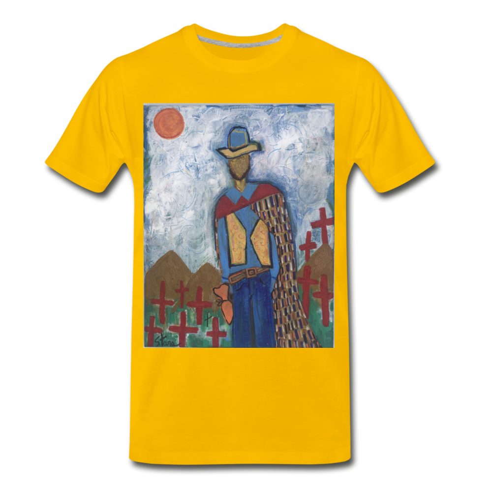 Men's Premium T-Shirt - sun yellow