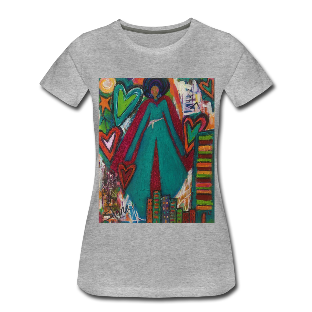 Women’s Premium T-Shirt - heather gray