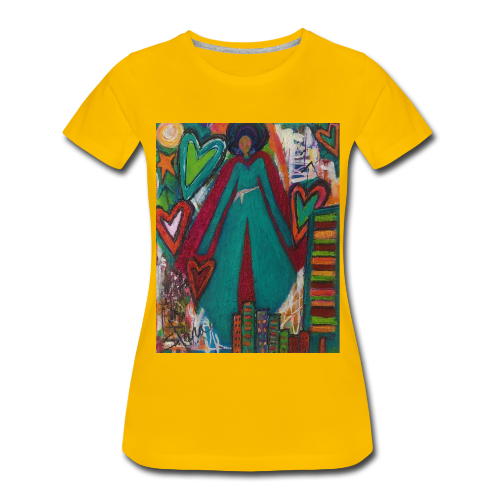 Women’s Premium T-Shirt - sun yellow