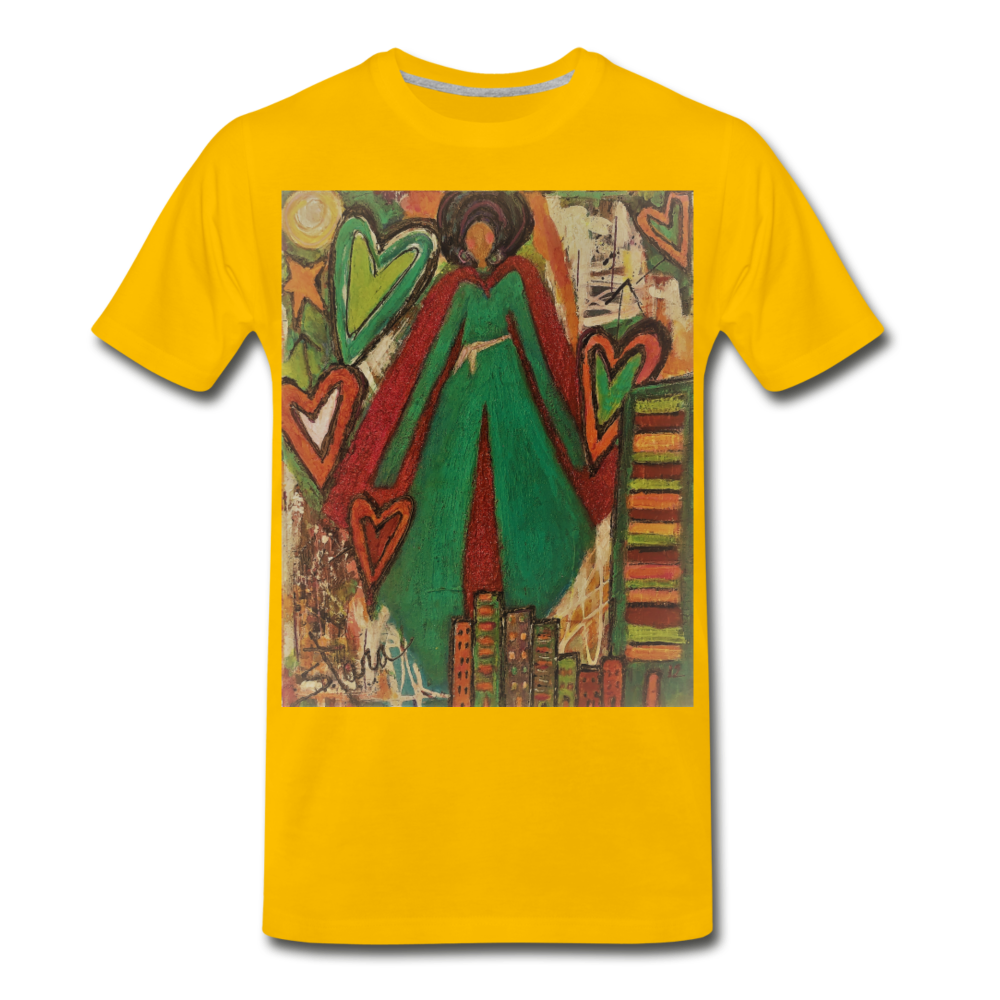 Men's Premium T-Shirt - sun yellow