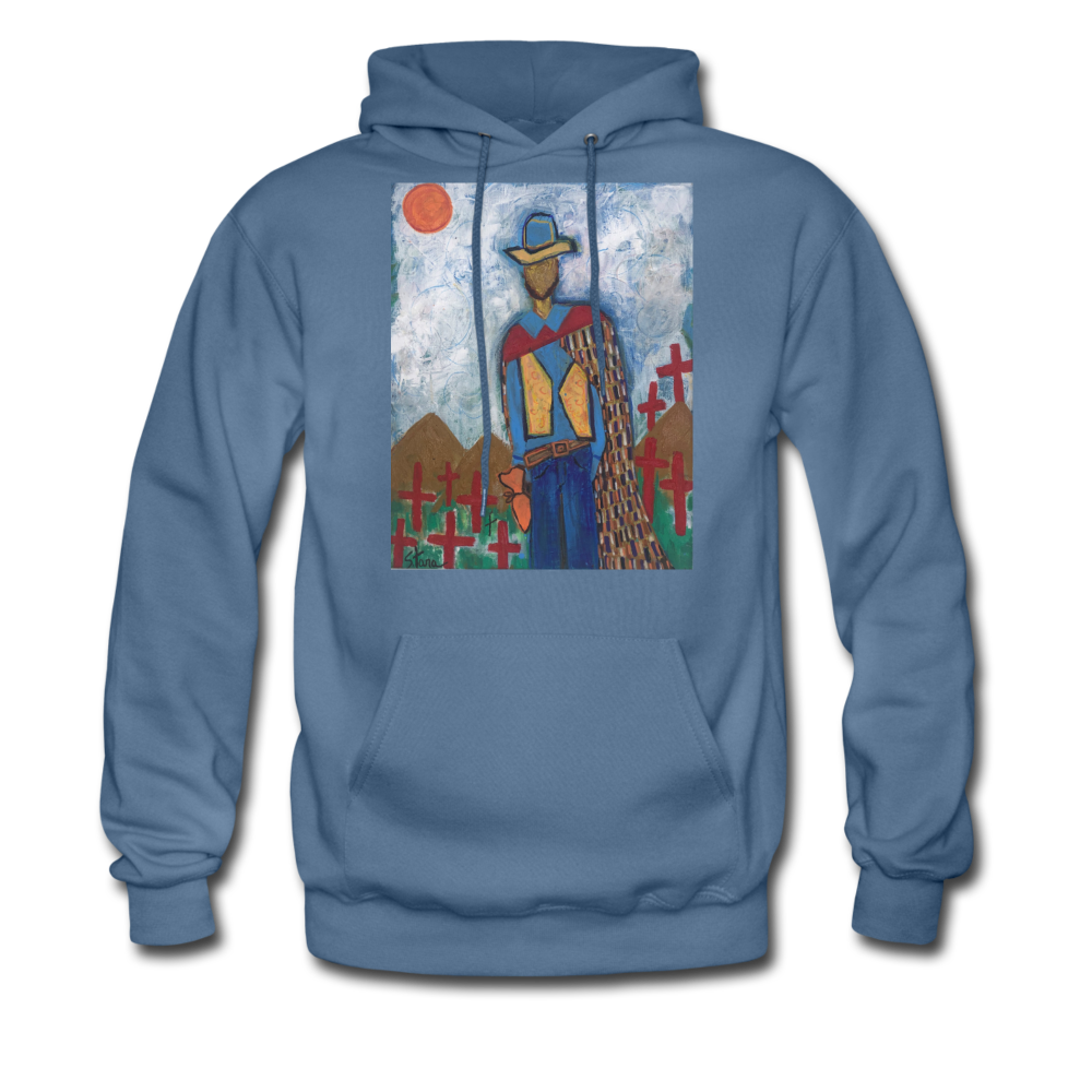 Men's Hoodie - denim blue