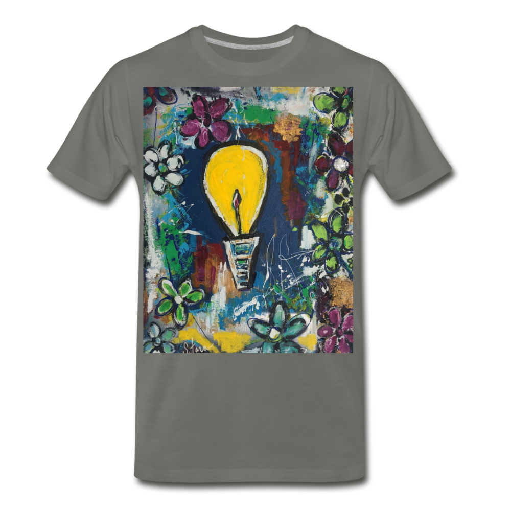 Men's Premium T-Shirt - asphalt gray