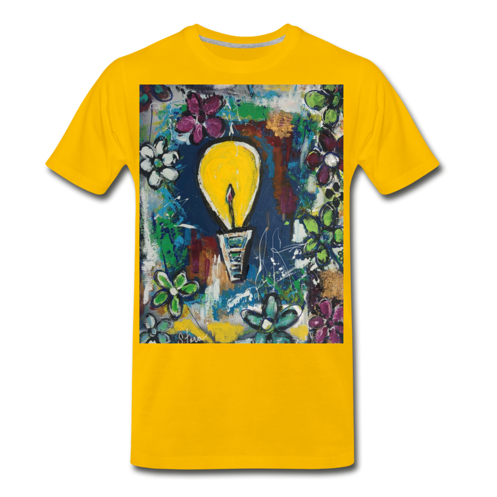 Men's Premium T-Shirt - sun yellow