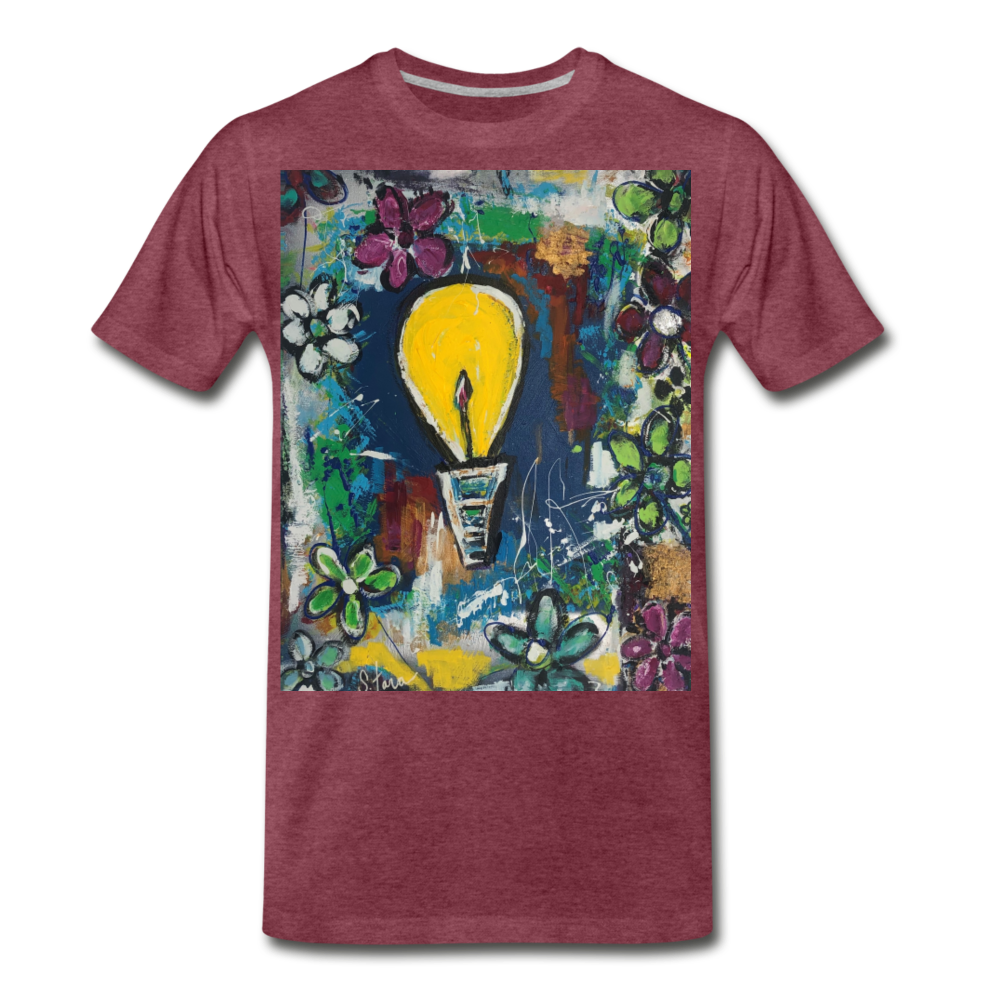 Men's Premium T-Shirt - heather burgundy