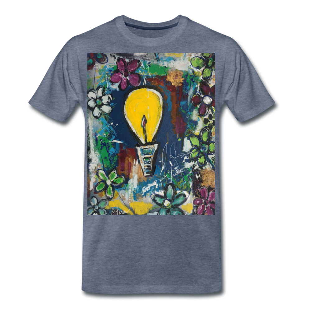 Men's Premium T-Shirt - heather blue