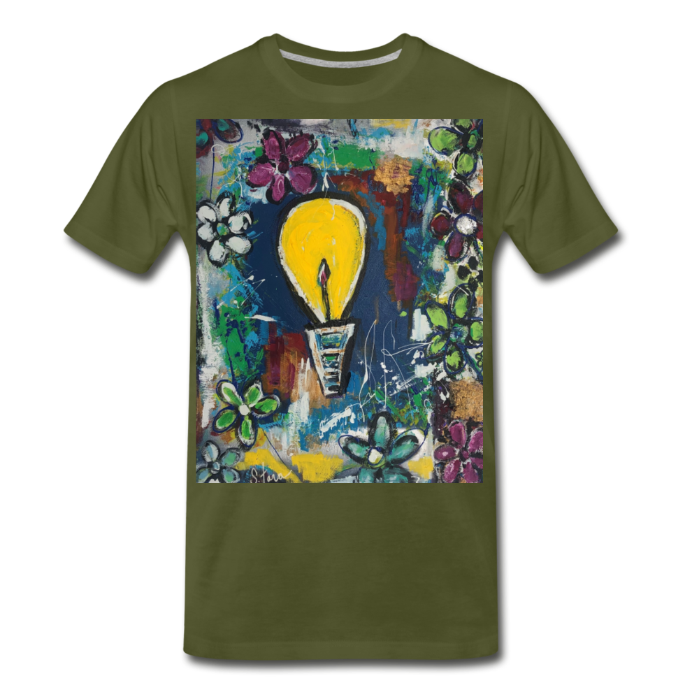 Men's Premium T-Shirt - olive green