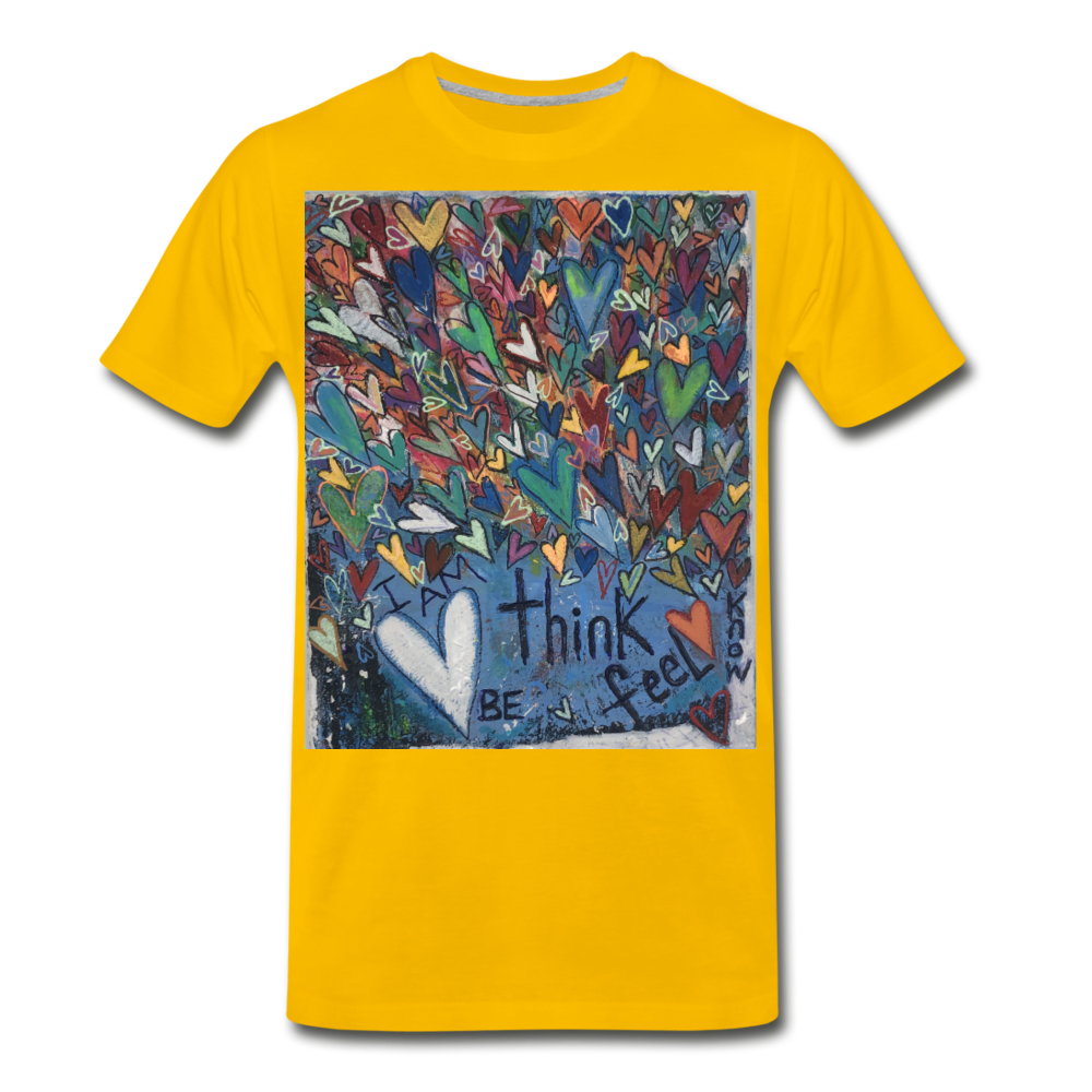 Men's Premium T-Shirt - sun yellow