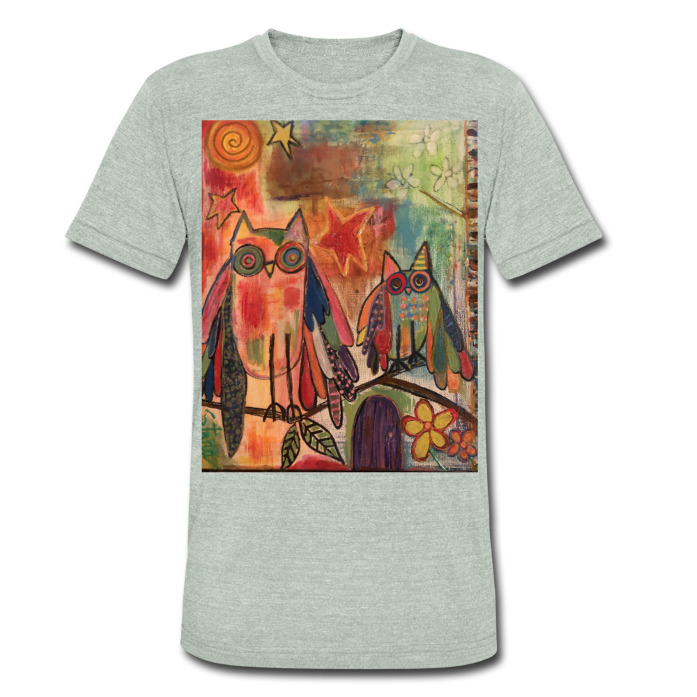 Unisex Tri-Blend T-Shirt - heather gray
