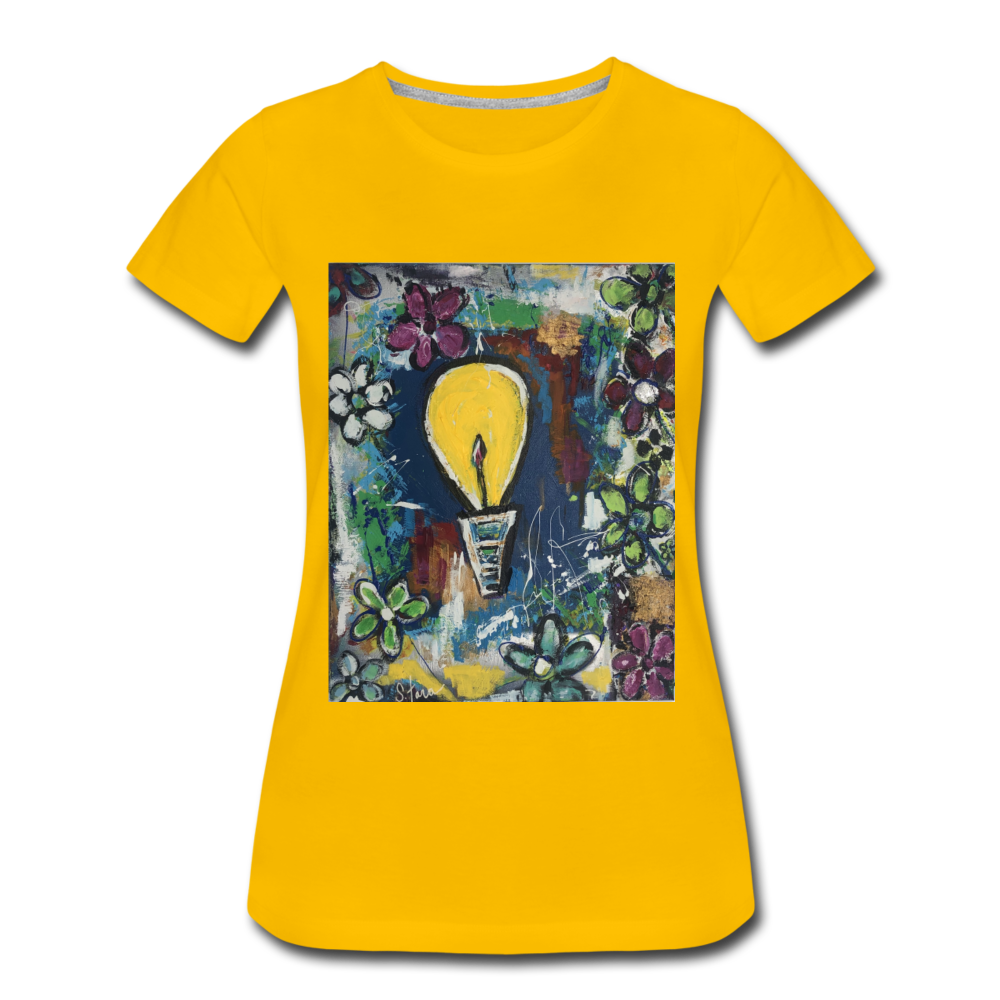 Women’s Premium T-Shirt - sun yellow