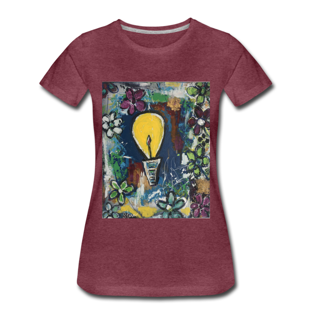 Women’s Premium T-Shirt - heather burgundy