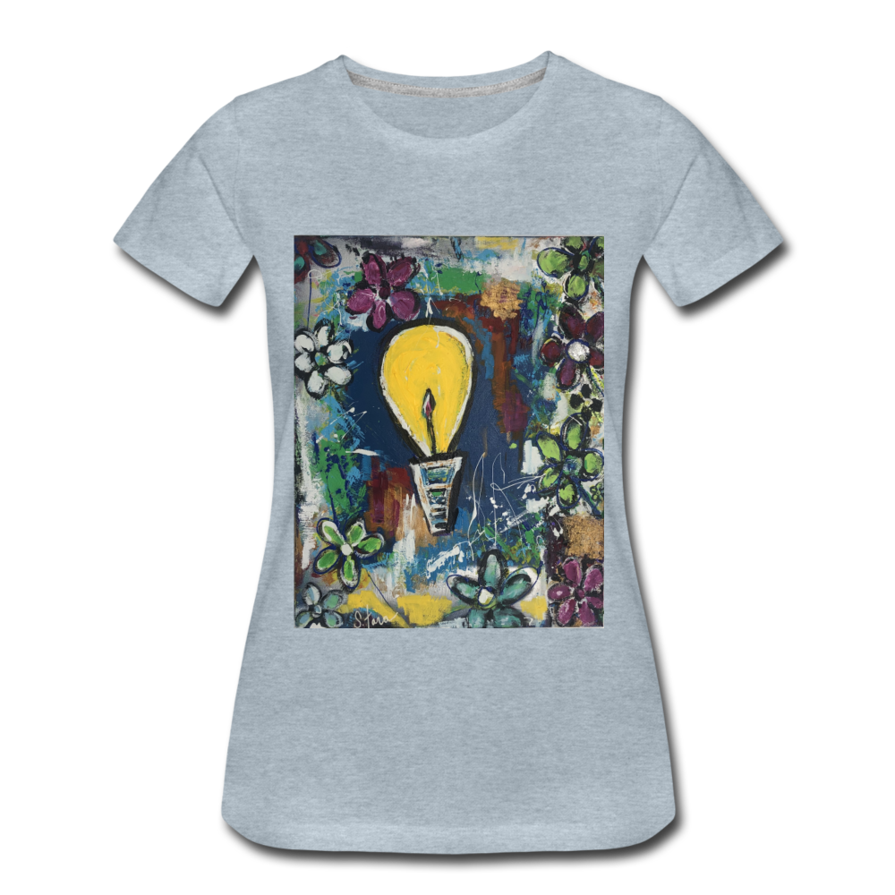 Women’s Premium T-Shirt - heather ice blue