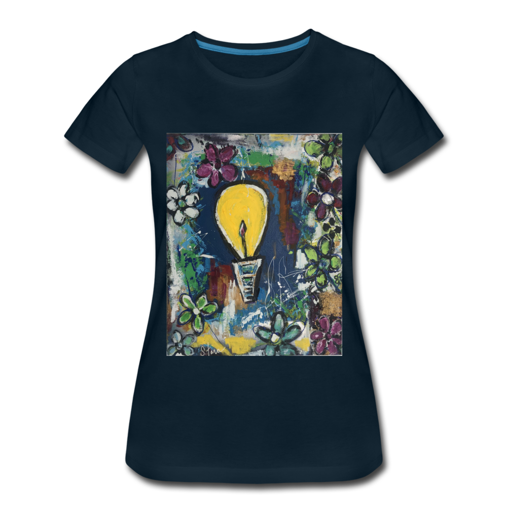 Women’s Premium T-Shirt - deep navy