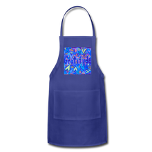 Load image into Gallery viewer, Adjustable Apron - royal blue
