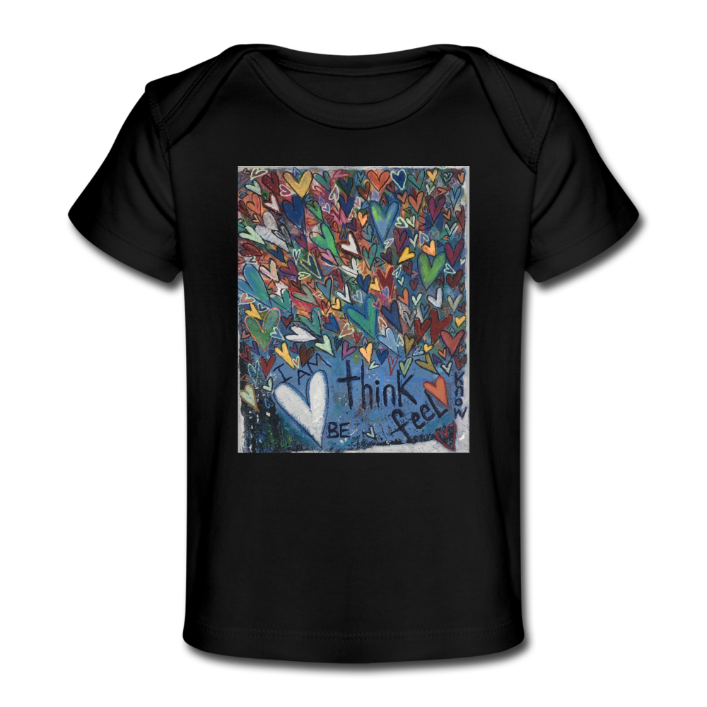 Organic Baby T-Shirt - black