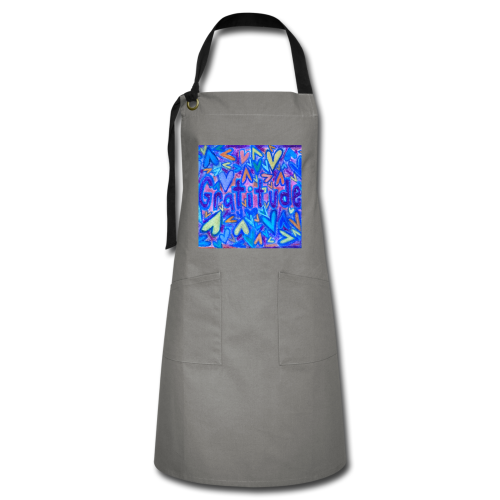 Artisan Apron - gray/black