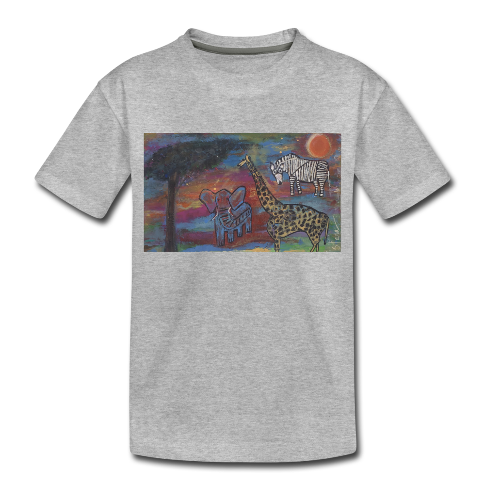 Toddler Premium T-Shirt - heather gray