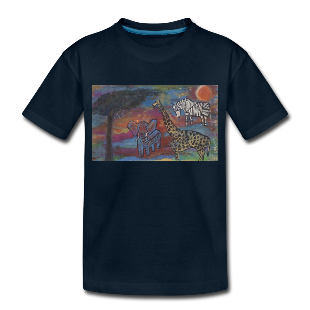 Toddler Premium T-Shirt - deep navy