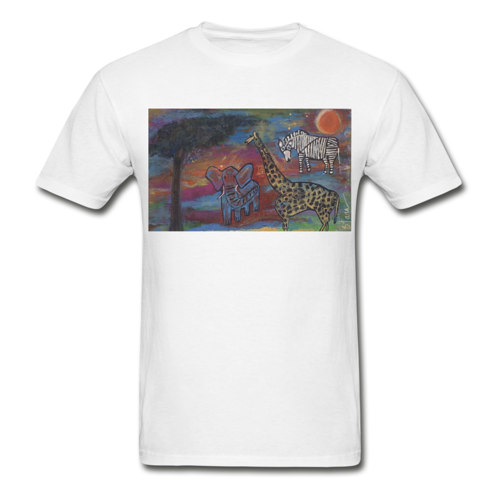 Hanes Adult Tagless T-Shirt - white