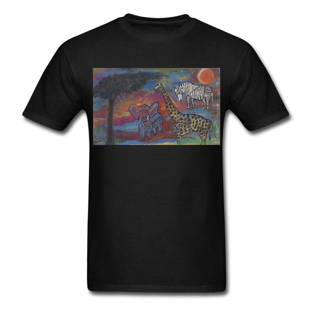 Hanes Adult Tagless T-Shirt - black
