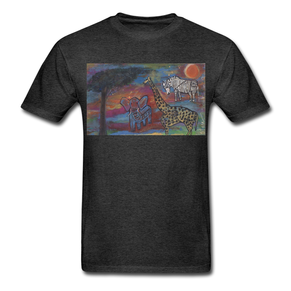 Hanes Adult Tagless T-Shirt - charcoal gray