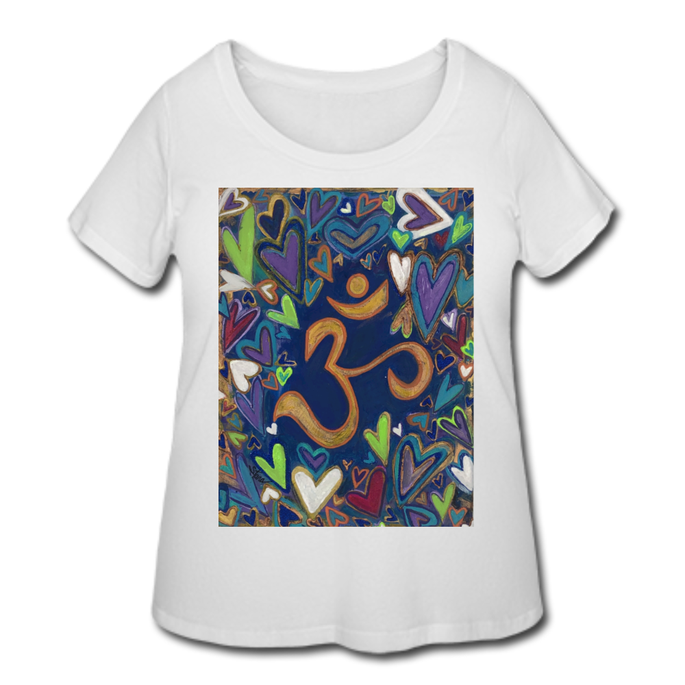 Women’s Curvy T-Shirt - white