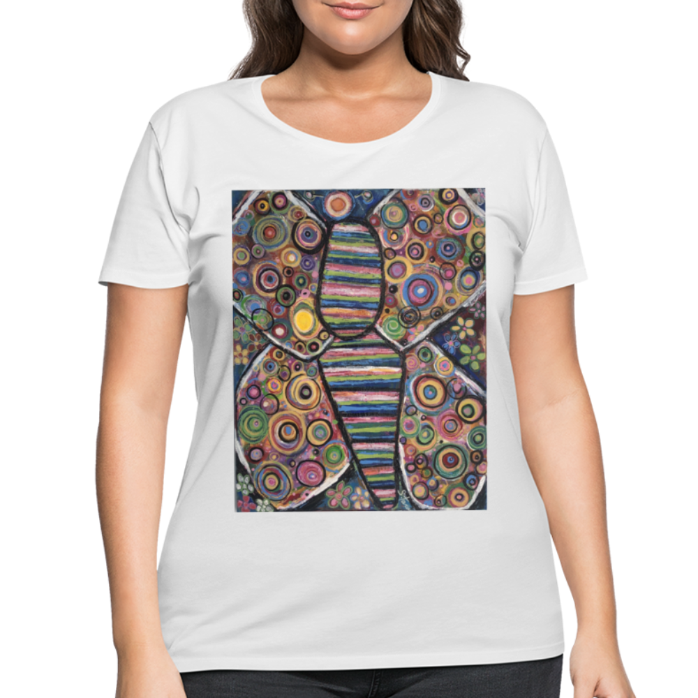 Women’s Curvy T-Shirt - white