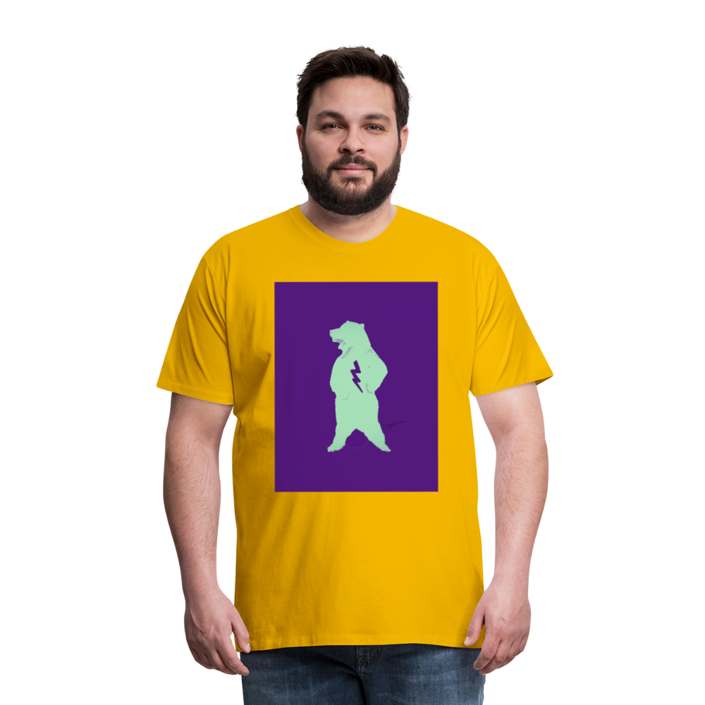 Men's Premium T-Shirt - sun yellow