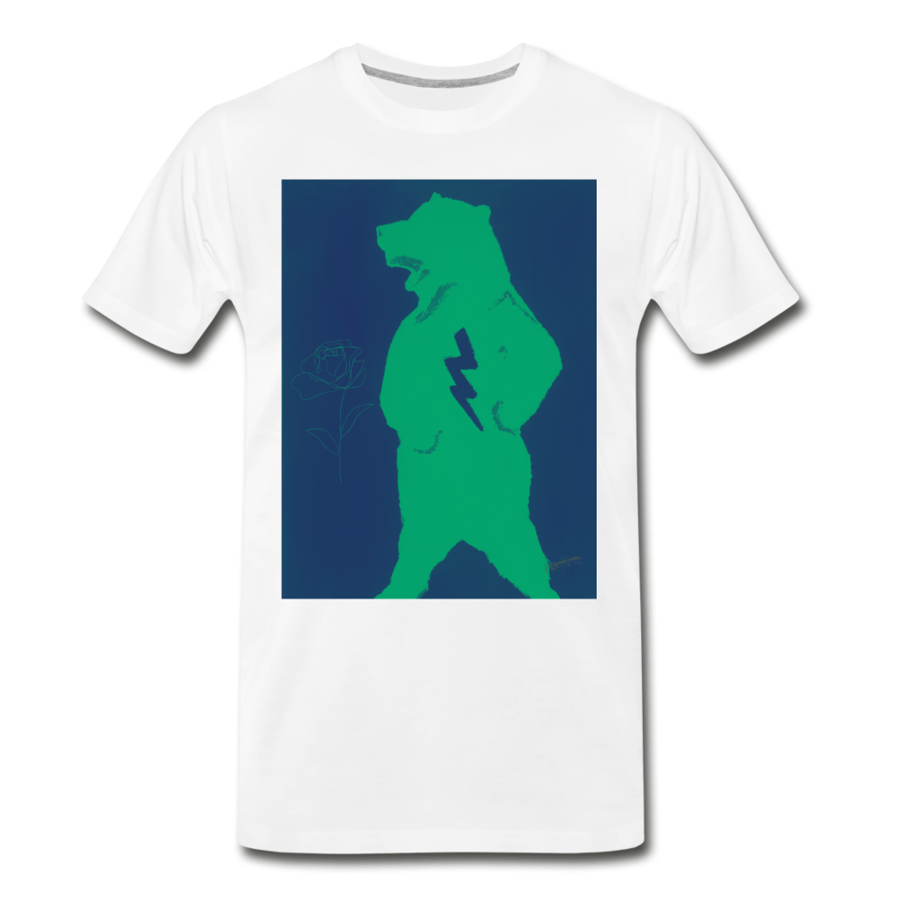 Men's Premium T-Shirt - white